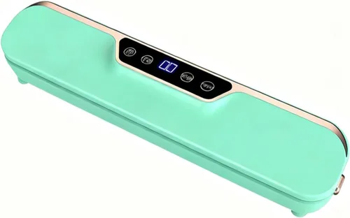 Sellador al vacío de alta calidad, potente succión de 62 kPa, operación con un solo toque, luces indicadoras LED, sellador al vacío para alimentos