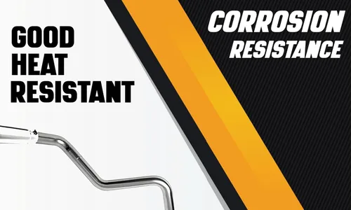 Miniatura 4 de Northeastern Exhaust Tubo de escape recto de acero inoxidable pulido universal (5 pulgadas DI/DE x 51 pulgadas de largo) Silenciador de tubo