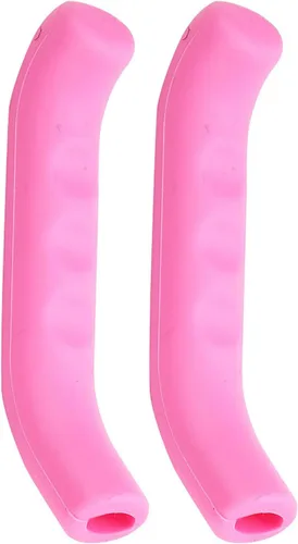 Miniatura 4 de Cubierta de palanca de freno de bicicleta, protector de palanca de freno de bicicleta, accesorio de agarre de bicicleta (rosa oscuro)