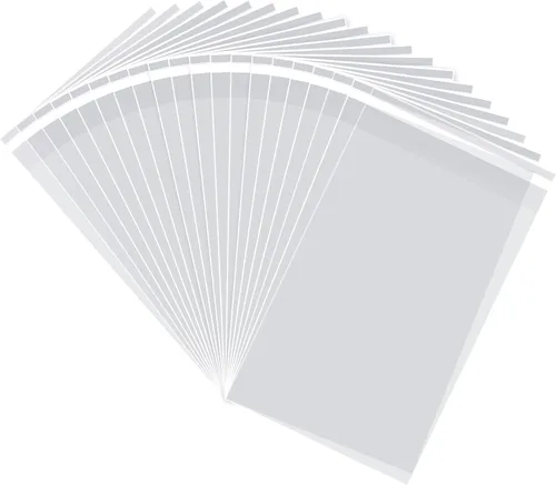 Miniatura 9 de Bolsas transparentes para barra de pretzel de 3 x 11 pulgadas, 200 unidades de largo sellado autoadhesivo de celofán, resellables, palitos