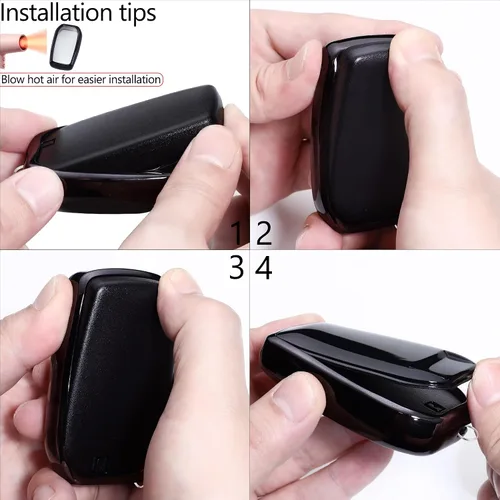 Miniatura 5 de Funda protectora para llave de coche para Toyota Rav4 Highlander 4Runner Tacoma Tundra Corolla Camry
