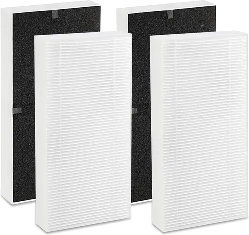 Paquete de 4 filtros Febreze de repuesto para FRF102B – Compatible con filtro Honeywell U HRF201B – Compatible con Honeywell mesa y torre HHT270,