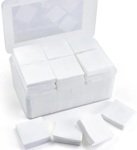 PINGMIC Parches de limpieza de pistolas de 1800/1400/600 en caja, paño altamente absorbente de 2", parches de pistola sin pelusa para .22 a .45 Cal,