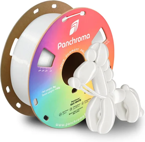 Miniatura 35 de Panchroma - Filamento de impresión 3D de ácido poliláctico (PLA) en degradado de Halloween, naranja, amarillo y magenta, 0.069 in, carrete de 2.2