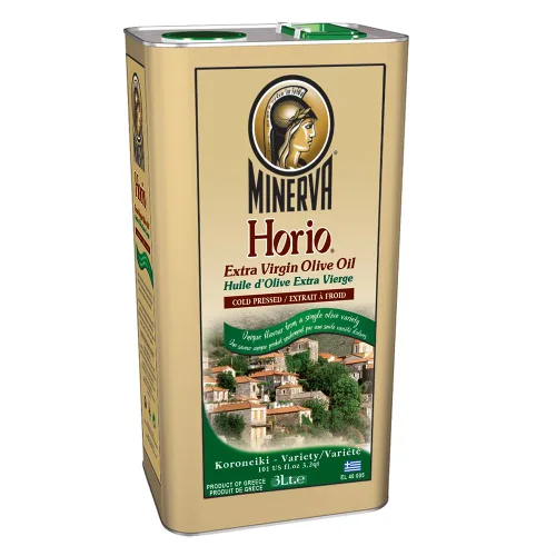 Horio Aceite de oliva griego extra virgen prensado en frío orgánico, perfecto para ensaladas y adobos, aceite de freír, 3 litros (101.4 fl oz)