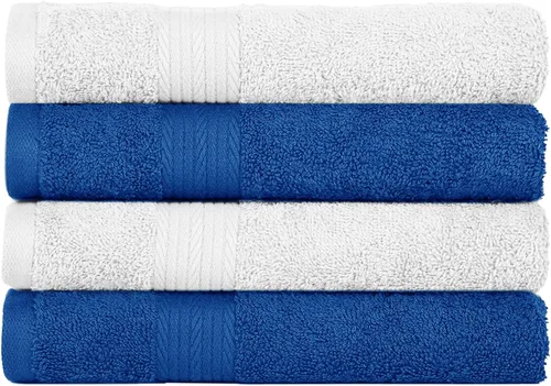 Miniatura 22 de Ample Decor Juego de 12 toallas de baño de 600 GSM, 100% algodón, 4 toallas de baño, 4 toallas de mano, 4 paños de lavado, absorbentes y suaves