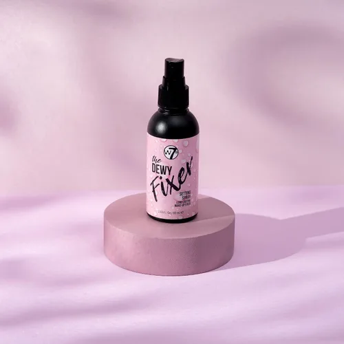 Miniatura 3 de W7 The Fixer - Spray fijador de maquillaje, acabado húmedo, fórmula ultrafina de larga duración, libre de crueldad animal y vegano
