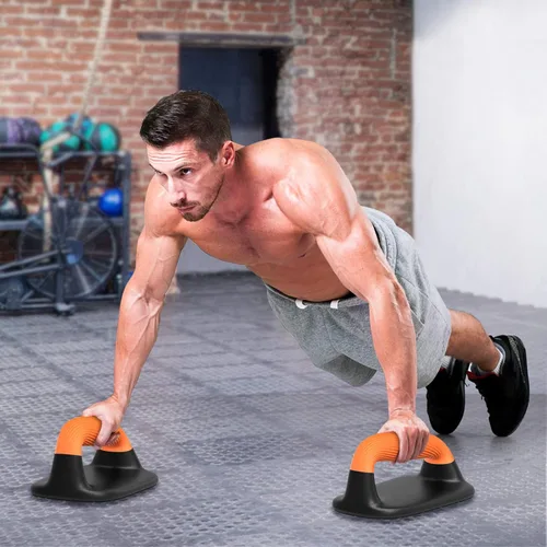 Miniatura 6 de Kipika Barras de Flexiones, Soportes de Flexiones, Manijas de Flexión Antideslizantes de Plástico Suave, Almohadilla Antideslizante Inferior, Equipo