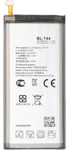 Miniatura 5 de DDONG Para LG Stylo 5 Reemplazo de batería BL-T44 LMQ720TS LMQ720CS LMQ720PS LMQ720MS Q60 LM-X525WA con adhesivo de kit de herramientas gratuito