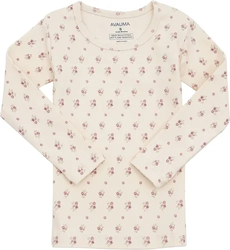 Miniatura 142 de AVAUMA Conjunto de pijama de algodón para bebés y niñas de 6 meses a 7 años