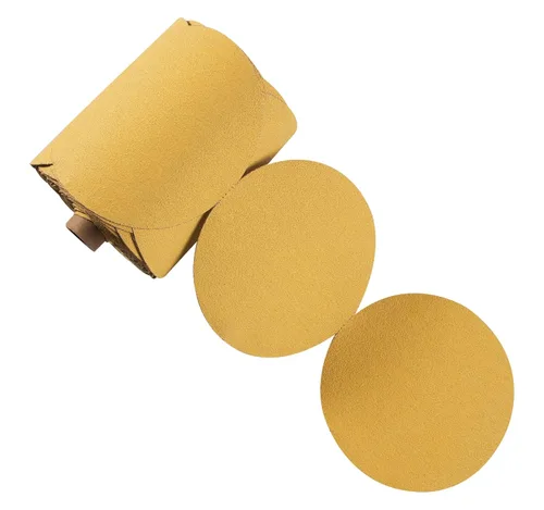 Miniatura 15 de 100 PIEZAS Discos de lija de 6 pulgadas PSA de grano 180 autoadhesivos de respaldo adhesivo para lijadora DA, papel de lija para acabado de madera