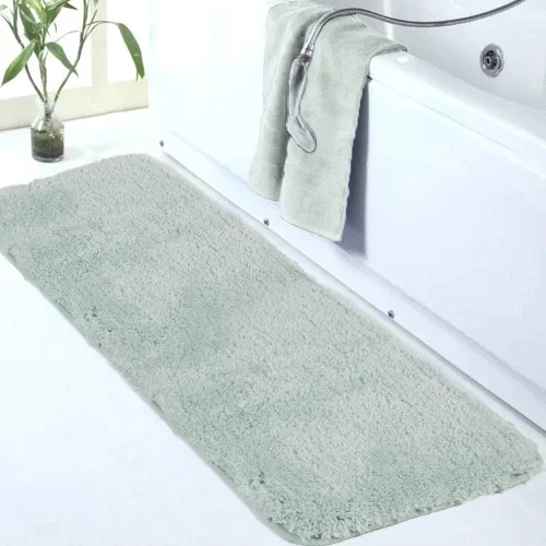 Miniatura 41 de Walensee Alfombra de baño antideslizante (16 x 24 pulgadas, color rubor) absorbente de agua, microfibra suave, lavable a máquina, alfombra de baño