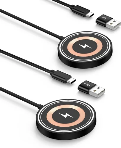 Miniatura 8 de Cargador inalámbrico para iPhone Magsafe Cargador rápido para iPhone 17 Pro Max 17 Air 16 16E 15 14 13 12 Series y AirPods 4 3 2 Pro, almohadilla