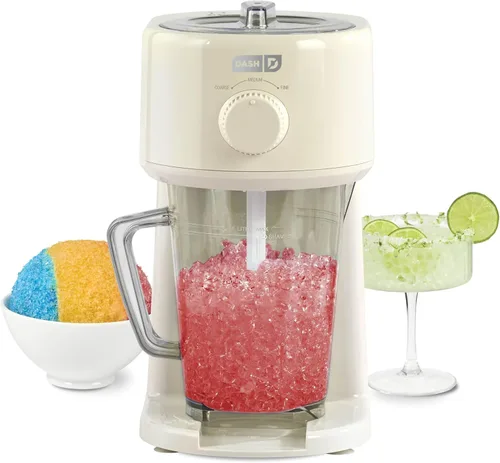 Miniatura 10 de Dash Máquina Deluxe de Hielo Raspado y Granizados - Fácil de Usar, Máquina de Granizados y Conos de Nieve - Incluye Jarra para Servir y Guía