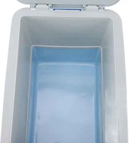 Miniatura 6 de Pssopp Enfriador eléctrico de 12 V CC, enfriador portátil de coche sin hielo, mini refrigerador portátil para viajes, camping, barco, vehículos