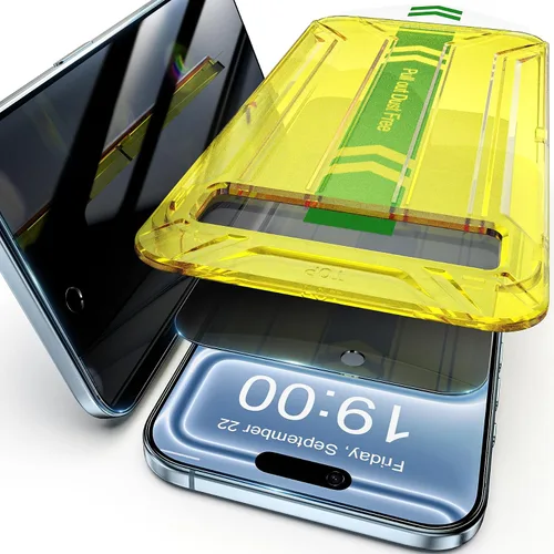 Miniatura 17 de Fotbor Protector de pantalla de privacidad para iPhone 12 Pro Max, protector de pantalla de privacidad para iPhone 12 Pro Max [2 antiespías]