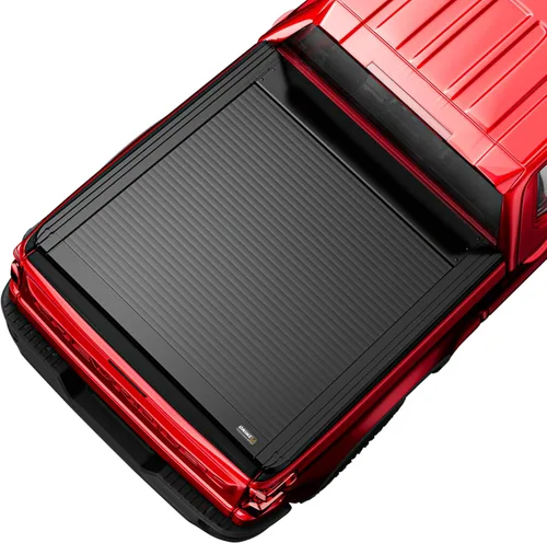 Miniatura 9 de ONINE Cubierta rígida retráctil Pull-Lock-Go para Ford Maverick 2022-2025 con caja de 4.6 pies (54.4 pulgadas), aluminio negro mate, compatible
