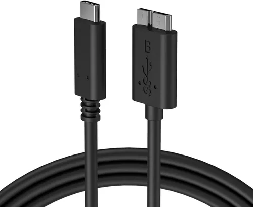 CBUS Cable USB-C a USB 3.0 Micro-B de 3 pies, cable de disco duro portátil externo compatible con WD Elements, My Passport, My Book, Seagate Maxtor