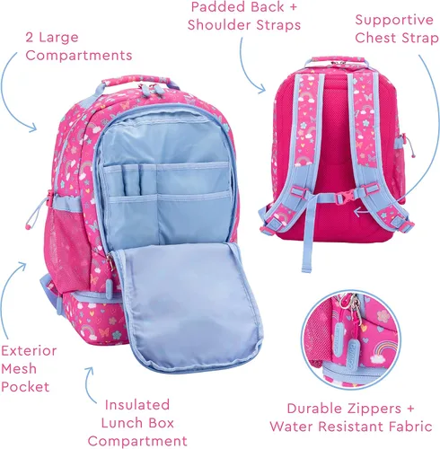 Miniatura 6 de Bentgo Kids Prints 2 en 1 Mochila y lonchera aislada