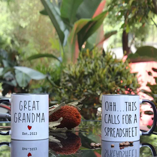 Miniatura 3 de Divertida taza de café con hoja de cálculo, regalo para compañero de trabajo, regalo de Navidad y cumpleaños para contador, taza de contabilidad