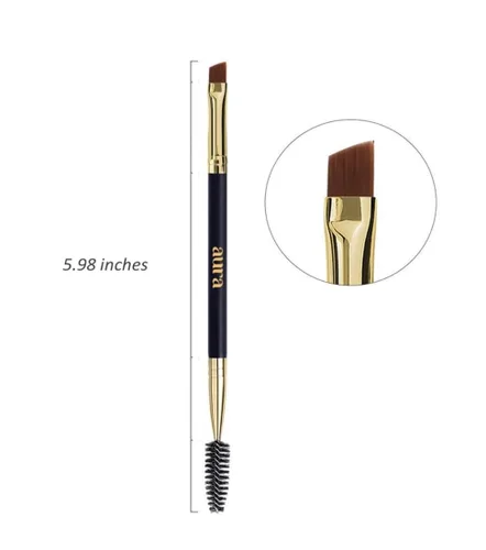 Miniatura 2 de Brocha para cejas Duo de aura. Pinceles de maquillaje de ojos. Brocha para cejas. Brocha para cejas.