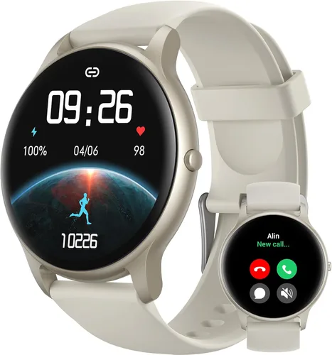 Miniatura 12 de Reloj inteligente Parsonver para hombres y mujeres (responder/hacer llamadas), pantalla HD, rastreador de fitness IP68 resistente al agua con más