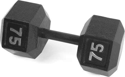 Miniatura 59 de CAP Barbell Mancuerna hexagonal de hierro fundido Múltiples opciones