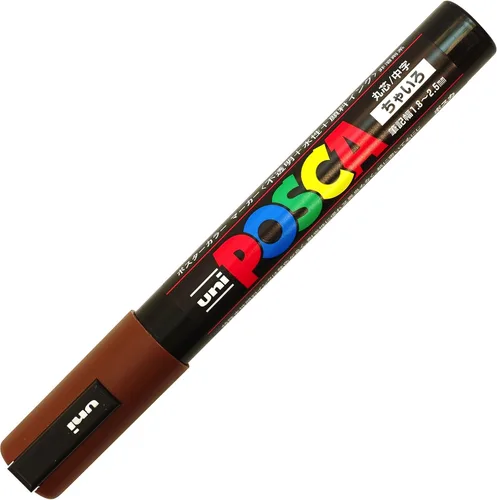 Uni Posca PC5M.21 - Marcador mediano, color marrón