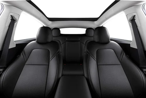 Miniatura 28 de Funda INCH EMPIRE para asiento de coche, ajuste personalizado para Tesla Model 3, protector de cojín de asiento de cuero sintético para 2017 2018