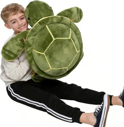 Miniatura 7 de MorisMos Peluche de tiburón gigante de 39 pulgadas, juguete de tiburón de peluche grande, almohada de tiburón suave para niños y niñas, cumpleaños