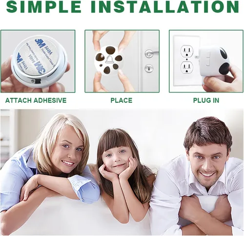 Miniatura 7 de HTZSAFE Timbre inalámbrico, lo suficientemente fuerte, 5 niveles de volumen, 35 campanillas, cobertura de rango de 1300 pies, flash LED, receptor