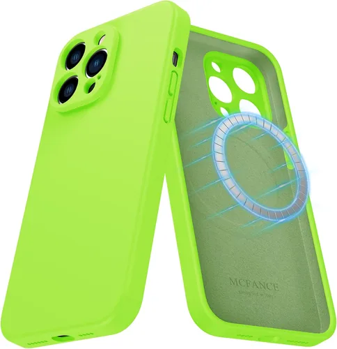 Miniatura 44 de Funda de silicona con soporte para iPhone 17 Pro [compatible con MagSafe] [Protección completa de la cámara] (6.3 pulgadas 2025), fundas de teléfono