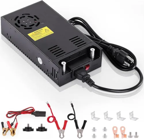 Miniatura 9 de Conversor AC a DC 800W 66.7A, fuente de alimentación de 12V, conversor adaptador transformador de 110V AC a 12V DC para RV, radio/estéreos de coche