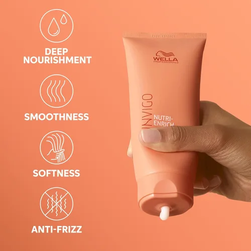 Miniatura 8 de Wella Professionals Invigo Nutri-Enrich - Set de champú y acondicionador, hidratación profunda, para cabello seco y dañado