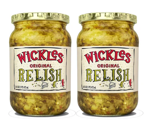 Miniatura 16 de Wickles Spicy Red Sandwich Spread, 16 onzas (paquete de 2)