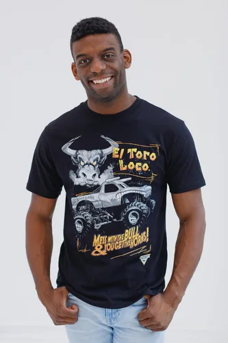 Miniatura 2 de Monster Jam Grave Digger Megalodon El Toro Loco - Camiseta para adulto