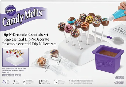 Miniatura 8 de Wilton 2104 – 0032 Candy Melts DIP y clip Decoración Essentials Set