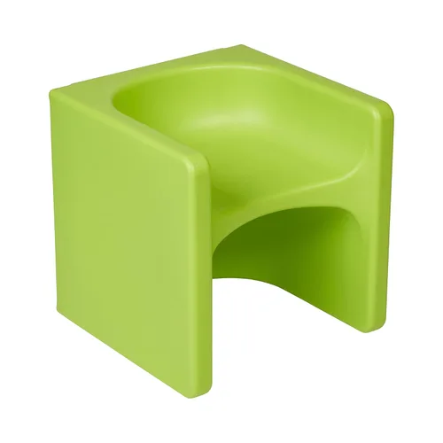 Miniatura 28 de ECR4Kids Tri-Me Silla cúbica 3-en-1, muebles para niños, color rojo