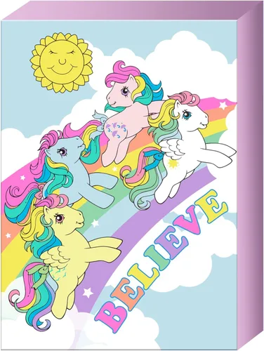Miniatura 9 de Silver Buffalo Arte de pared con diseño de nave espacial de Hello Kitty de 5 x 7 x 1.5 pulgadas