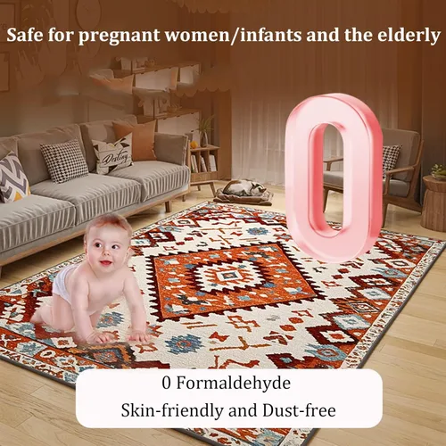 Miniatura 5 de Electric Heated Area Rug, Radiant Floor Heating Graphene Electric Heated Floor Mats with Adjustable Temperature & 12 Hour Timer, for Home Bedroom