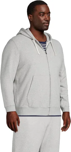 Miniatura 3 de Lands' End Serious Sweats Sudadera con capucha con cremallera completa para hombre