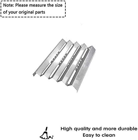 Miniatura 3 de SN7061 (paquete de 2) 13.125 pulgadas 16GA Placa de calor de acero inoxidable de repuesto para Kenmore 157950, 157951, 157980, 157981, 157990