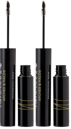 Arches & Halos Mousse de cejas teñida de microfibra – Da forma y define – Obtén cejas completas, esponjosas y de aspecto natural – Maquillaje vegano