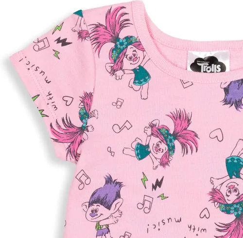 Miniatura 4 de DreamWorks Trolls Poppy - Vestido de rizo francés para niñas pequeñas a niños pequeños