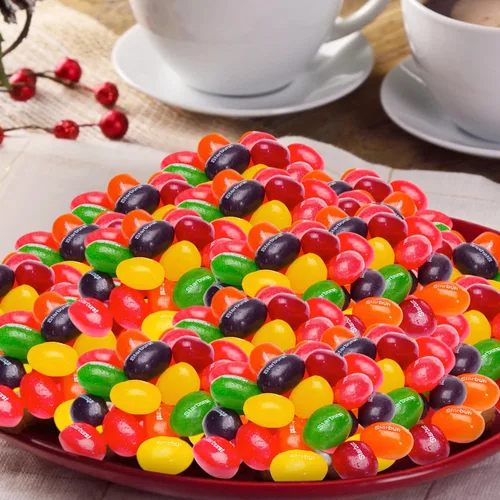 Miniatura 3 de Frijolitos de Gelatina Originales (2 Libras) Dulces Navideños - Viene en una Bolsa Resellable - frijolitos de gelatina a granel - Perfectos