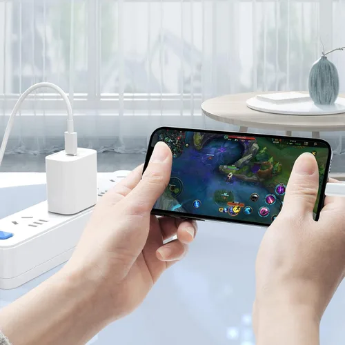 Miniatura 7 de Cargador USB C para iPhone, carga rápida, paquete de 3 unidades de 20 W, tipo C, cargador de pared con cable de carga USB C de 6 pies de largo