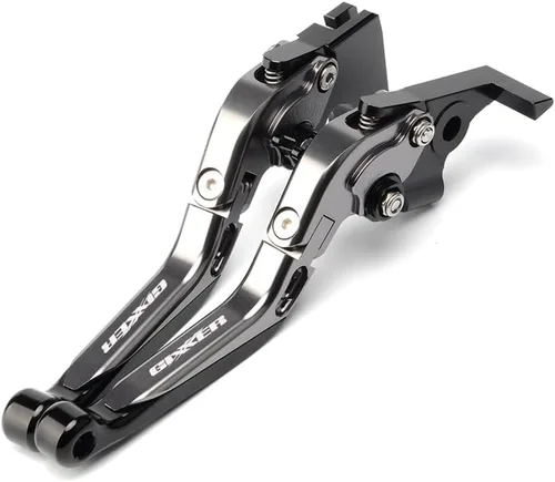 Miniatura 5 de KAnduo M - Palancas de embrague de freno plegables ajustables y extensibles para motocicleta Suzuki GIXXER 250 SF 250SF 150 125 2020-2023 Y