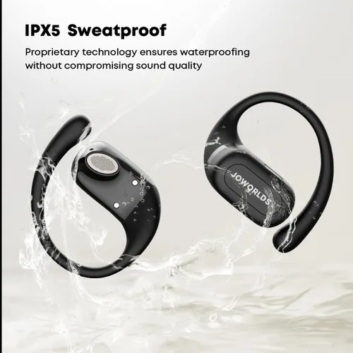 Miniatura 7 de Auriculares Bluetooth de conducción de aire, IPX5 impermeables de conducción de aire, audífonos sobre la oreja con micrófono, auriculares sobre