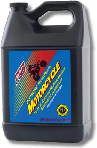 Klotz Motorcycle TechniPlate Aceite sintético premezcla/inyector para motores de 2 tiempos TC-W2 – 1 galón KL-301