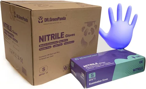 Miniatura 7 de Dr.GreenPanda Nitrile Gloves - 3 Mil - Food Safe & Medical Exam Disposable Gloves - Latex Free Powder Free Non-Sterile
